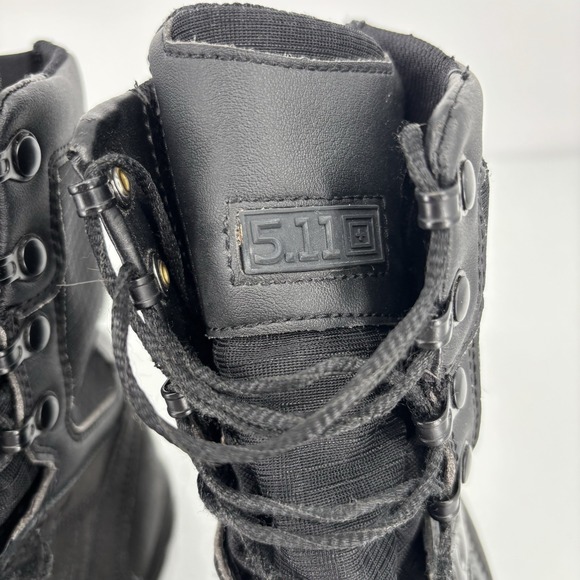 5.11 Tactical Boots Mens 9 Black Lace Up Combat Tactical Military Style Patrol main image 9